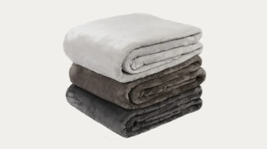 Vente en gros Chine usine chauffée polyester vison couverture douce microfibre soie pondérée électrique pique-nique pieds nus corail Sherpa chauffée personnalisé polaire jeter couverture